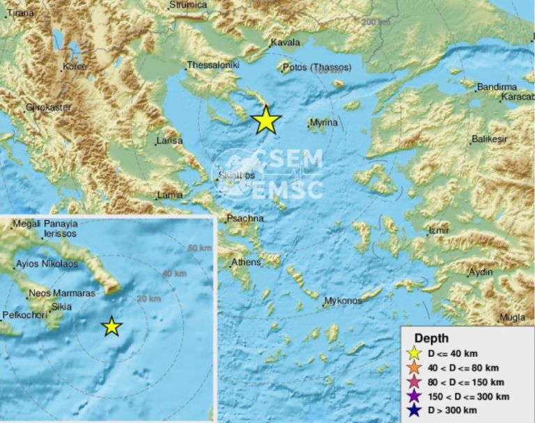 Σεισμός 5,3 Ρίχτερ ανοιχτά της Χαλκιδικής – Αισθητός και στην Αττική | tanea.gr