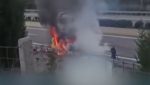 Ιόνια οδός: Φωτιά σε εν κινήσει όχημα – Εκκενώθηκε εγκαίρως