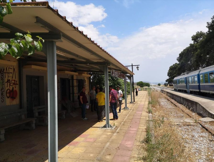 Τα έργα στο σιδηροδρομικό τμήμα Λάρισα-Βόλος. Πηγή:ΕΡΓΟΣΕ