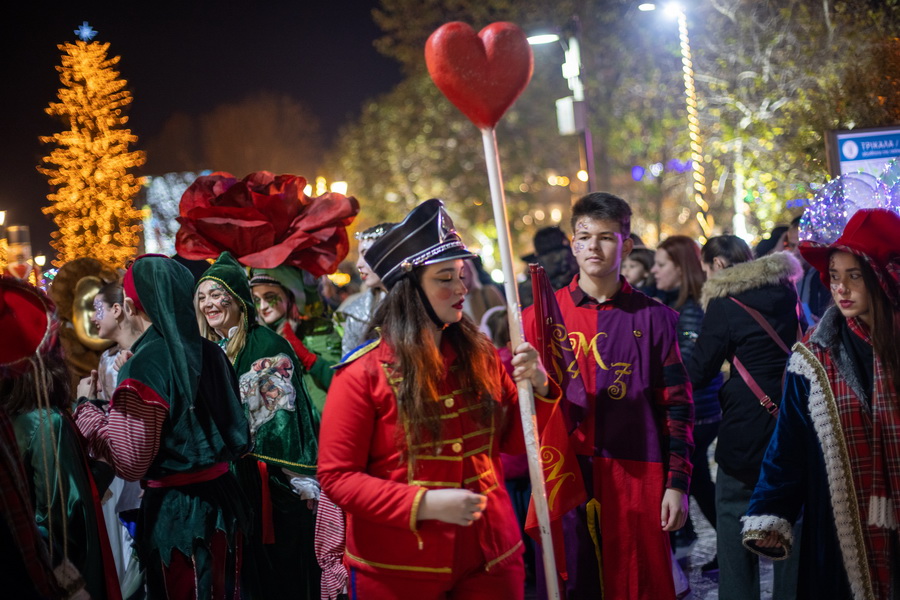 Συνεχίζονται οι εορταστικές εκδηλώσεις στα Τρίκαλα