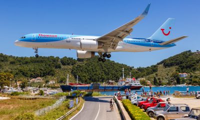 Skiathos,,Greece, ,June,3,,2016:,Thomson,Airways,Boeing,757 200
