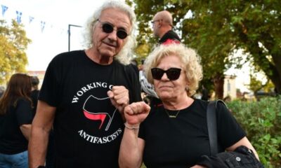 Ελευσίνα: Αντιφασιστική πορεία με τη Μάγδα Φύσσα παρούσα